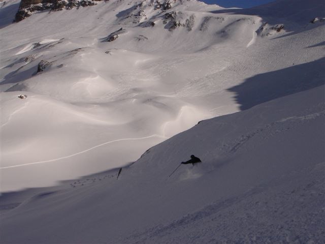 Efter en "luftig" klättring från Vallu. Foto: Adam Neumann. Åkare: Mats Nyman.