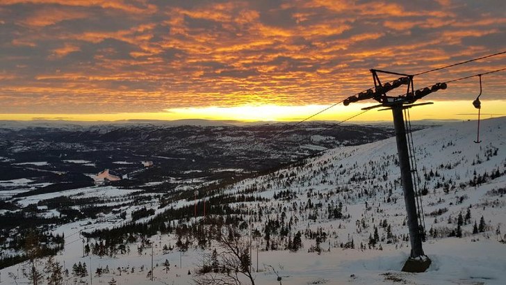 Soloppgang
I dag får vi en solfylt dag, med uts�.