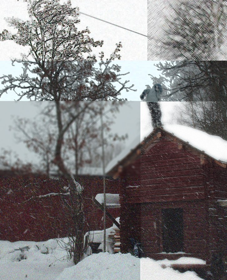 Vi hade lite kul nerför huset.. Foto: Daniel racas. Åkare: Mattiaz Morlind.