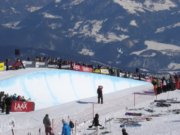 Orage European Freeski Open by Swatch 2009 in LAAX. Foto: PH.