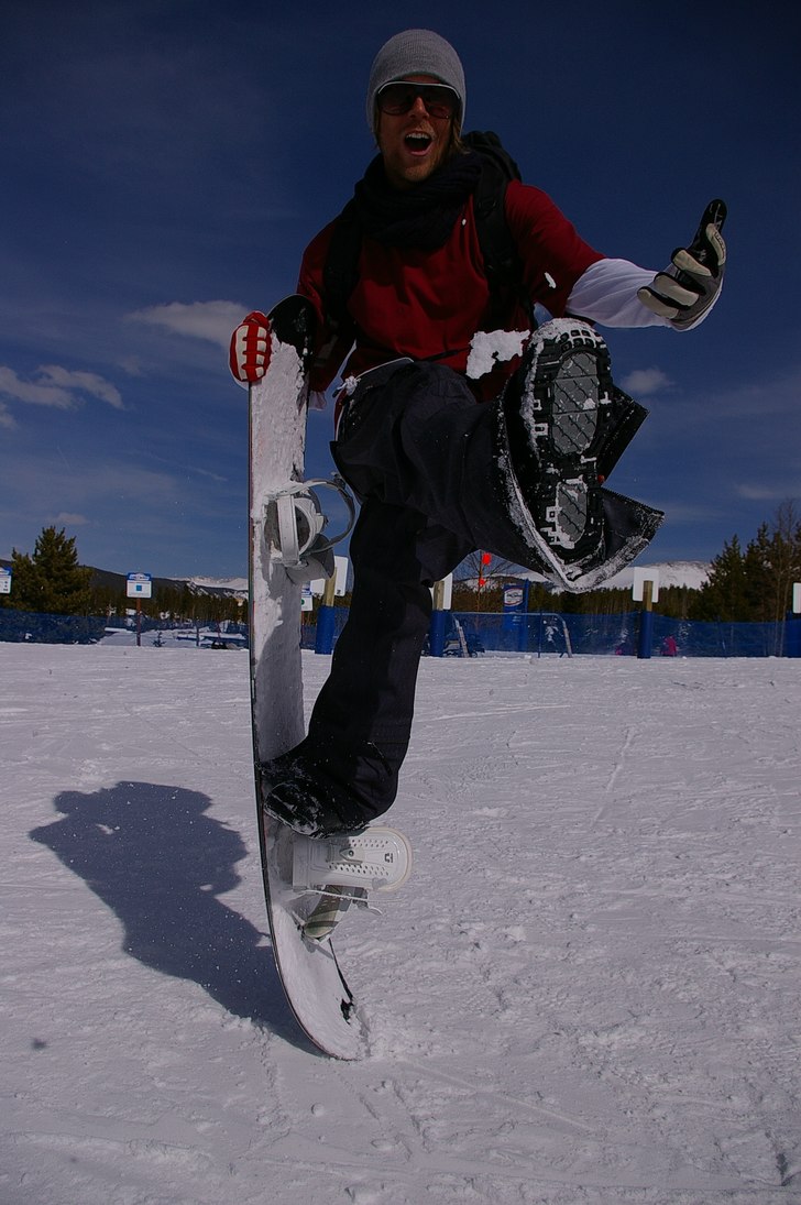 ja, så här glad är man i USA. Foto: Rory Gallagher. Åkare: Robban S.