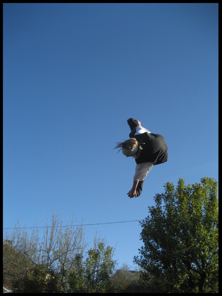 Flatspin 540 med truckdrivah. Foto: Oscar Kellner. Åkare: Axel Östlund.