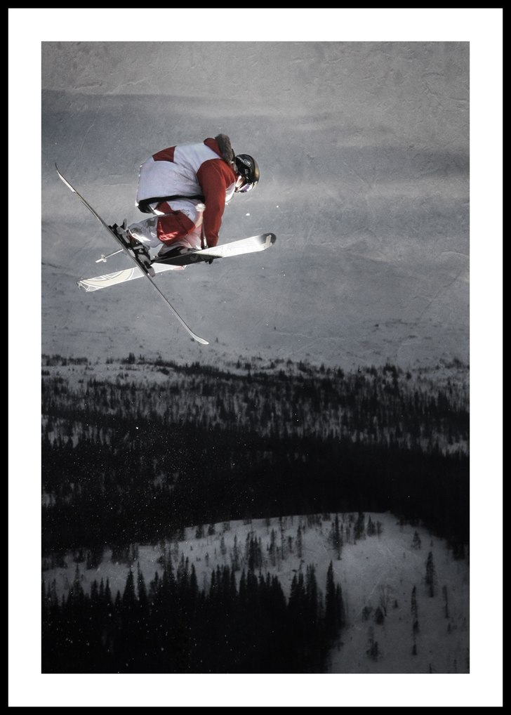 Henrik Harlaut i The Experiment-hoppet under JOSS . Foto: Claes Lind. Åkare: Henrik Harlaut.