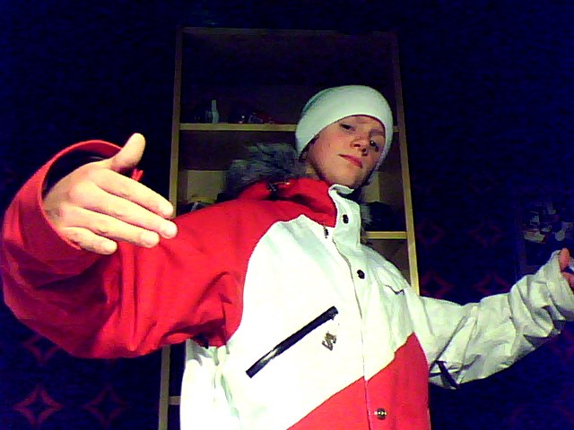 min nya jacka?. Foto: HP. Åkare: ?????hp??.