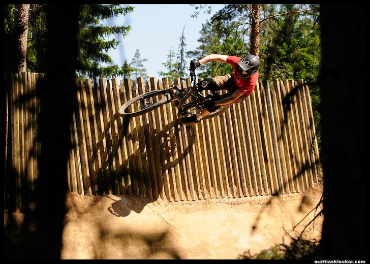 Foto: Mattias Klockar. Åkare: Gustav Gullholm.