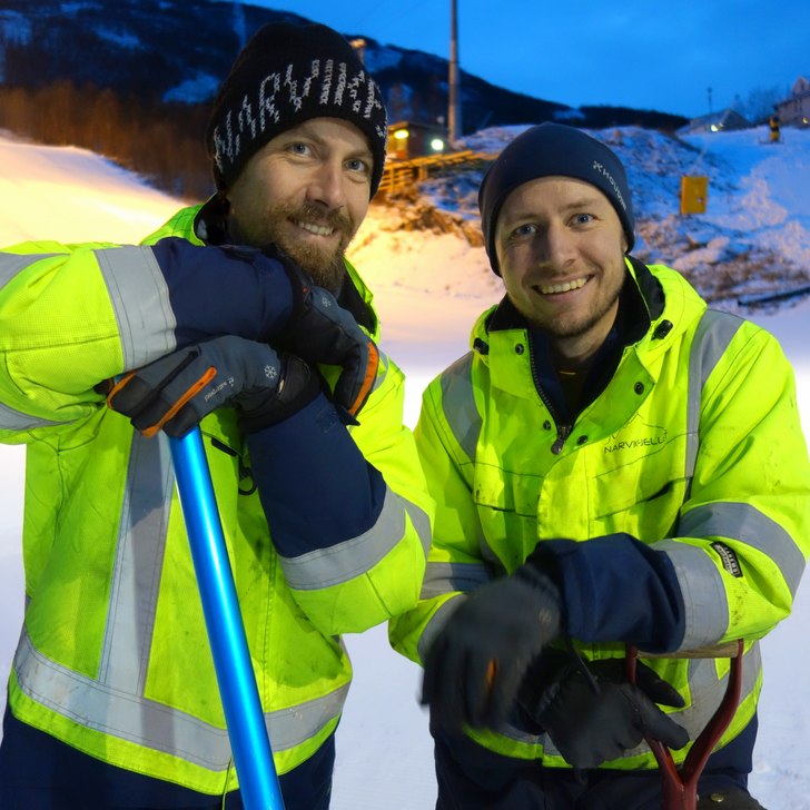 I dag åpner vi!
Velkommen til Narvikfjellet!.