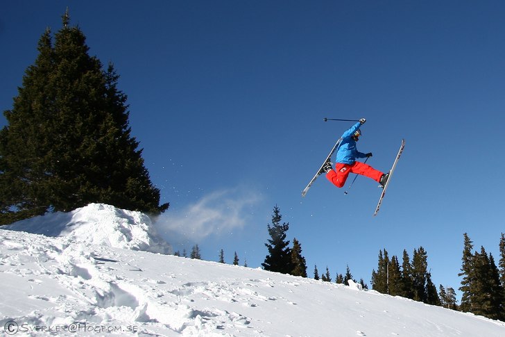 Oldschool!. Foto: Sverker Högbom. Åkare: Christoffer Schack.