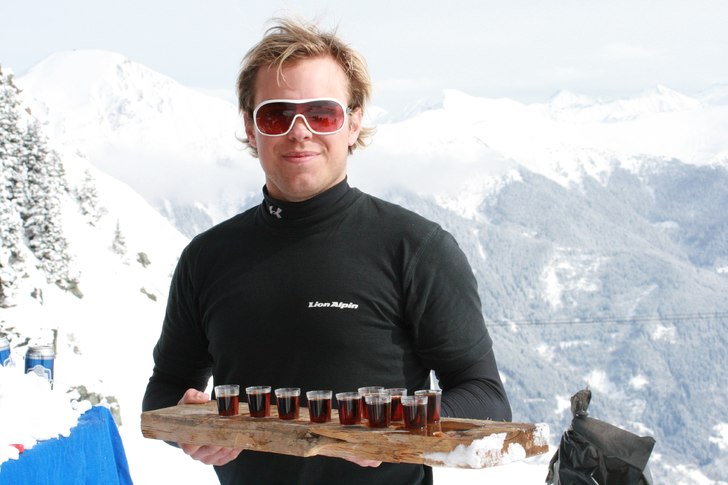 Sonen i arbete!. Foto: Tomas D.