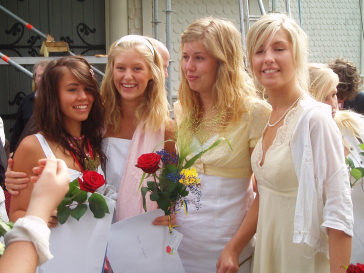 jag, pernilla, helena, sanne. Foto: mamma.