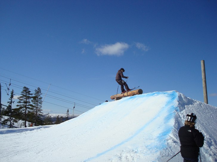 den enda ja har på när jag åker xD Har lixom in. Foto: Pappa Ahl. Åkare: Dotter Ahl.