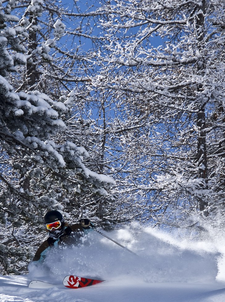 Fripa köttar i Zermatt. Foto: Robin Ljungqwist. Åkare: Frida Alderin Harling.