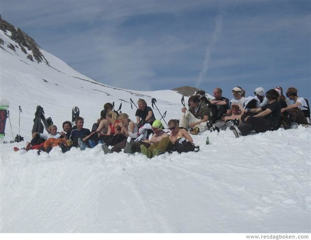 Picnick i snön på Inkans födelsedag!.