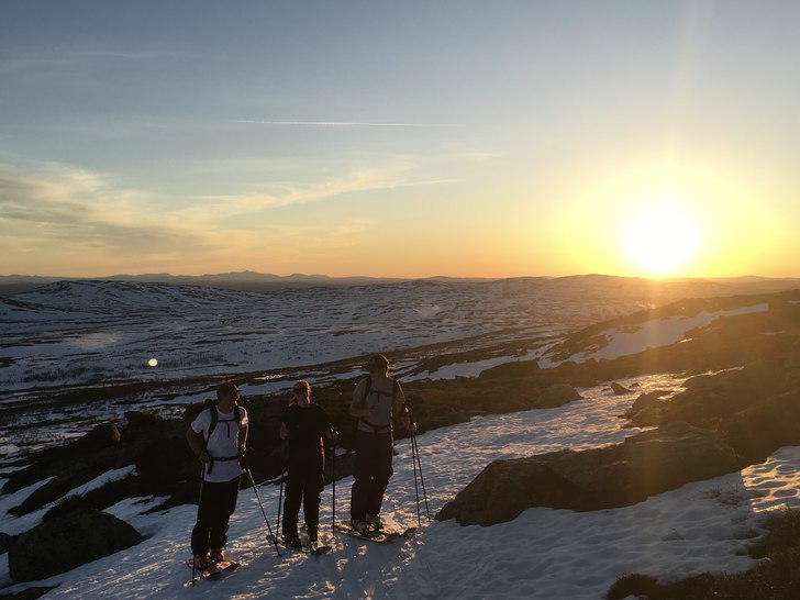 En kvällstur till Västerskutan i mitten av maj. .