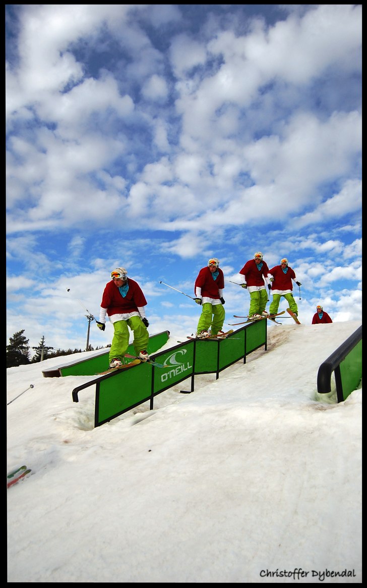 Joakim Mathisen på kincken i A-Park. Foto: Christoffer Dybendal. Åkare: Joamkim Mathisen.