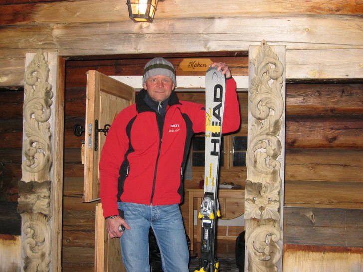 mitt hotell under World Cup i Kvitfjell. Åkare: Tompa E.