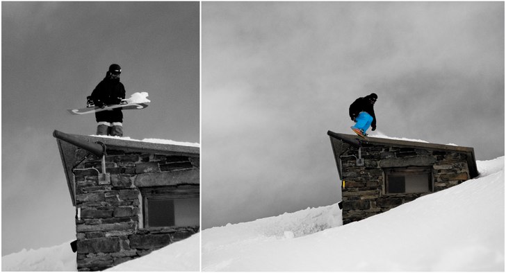 Champoluc, Italien.. Foto: Rosanna Linder. Åkare: Jonas Frid.