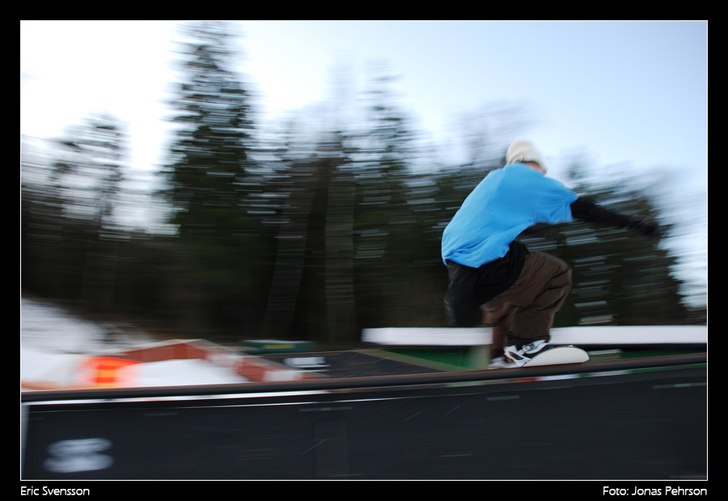 Foto: Jonas Pehrson. Åkare: Eric Svensson.
