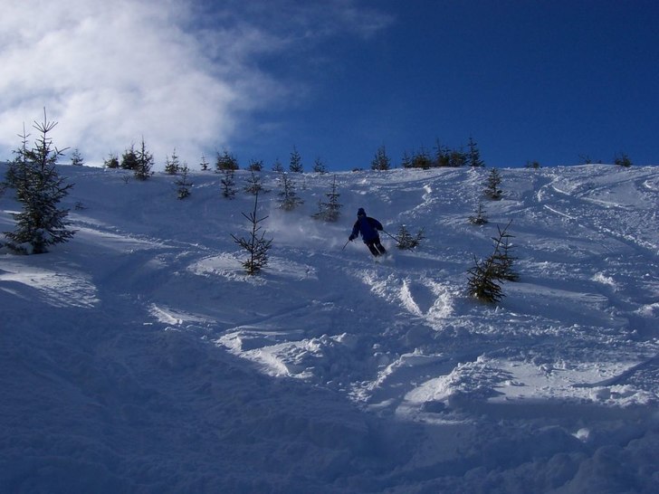 Spraviedliva Moguls off-piste. Foto: Tomasz Adamowicz. Åkare: Tomasz Adamowicz.