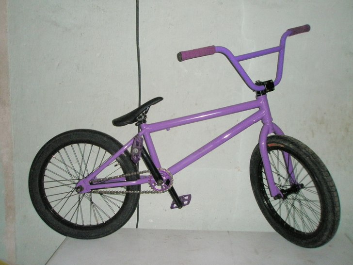 Min bmx!. Foto: Robin Örnefeldt.