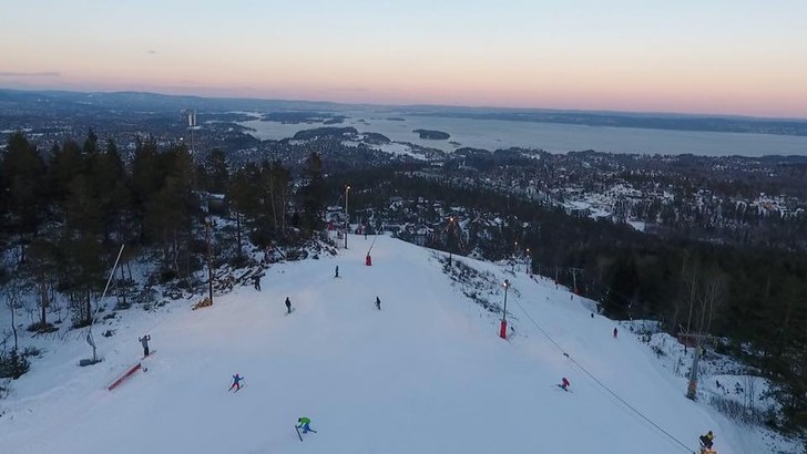 Forholdene & utsikten er perfekt!
Vanvittig h�.