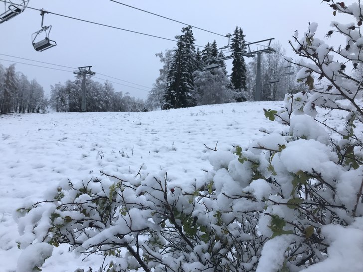 NYSNØ!☃️
Hafjell har endelig skiftet til vint.