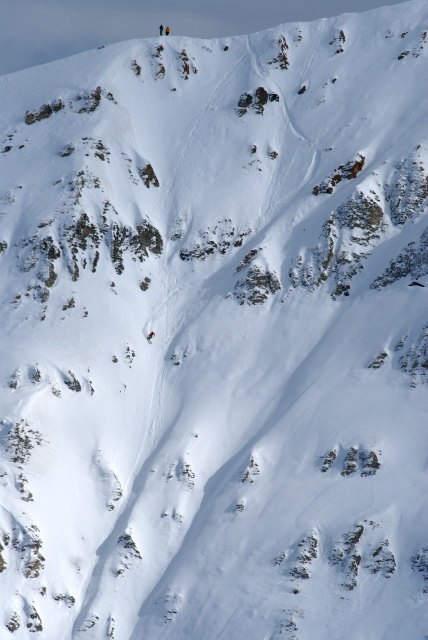 Åker frontside på Cucumelle. Anders Ørt och Jon. Foto: Markus Alatalo. Åkare: Tobias Liljeroth.