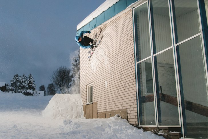 Väggåk!. Foto: Gustaf Wennerström. Åkare: Erik Lundmark.
