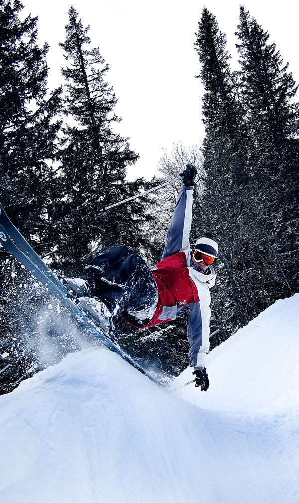lekte lite på någon snö grej....... Foto: Albert engström. Åkare: Rassmus hagberg.