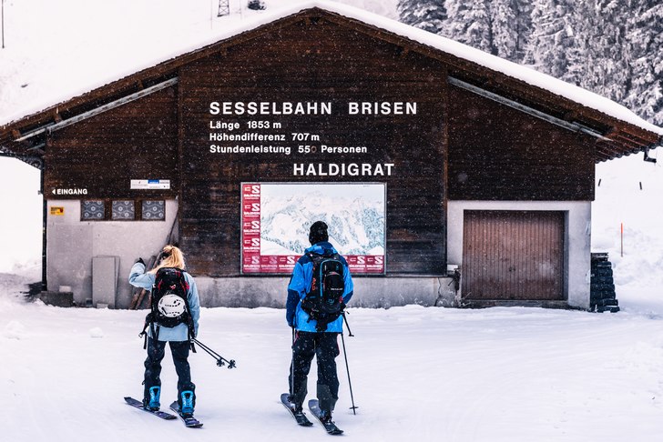 Dalstationen vid Haldigrat.. Foto: Axel Adolfsson.