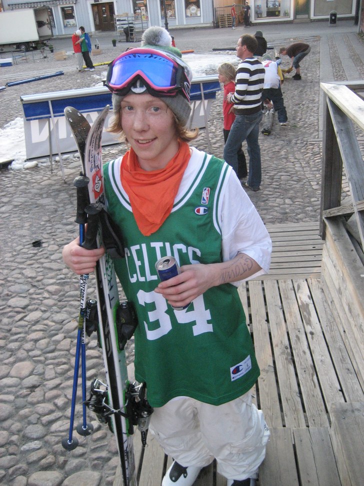 Jag posar på Frankerhauser. Foto: Maxi Smith. Åkare: Hjalle.