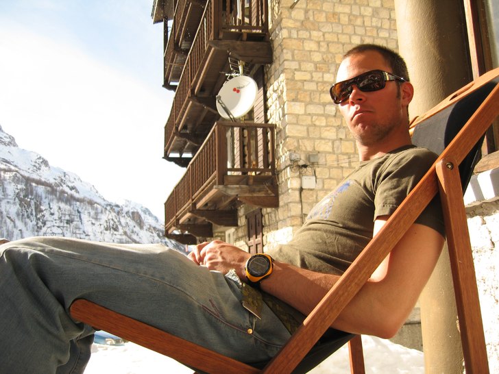 go gubbe. Foto: jag. Åkare: david.