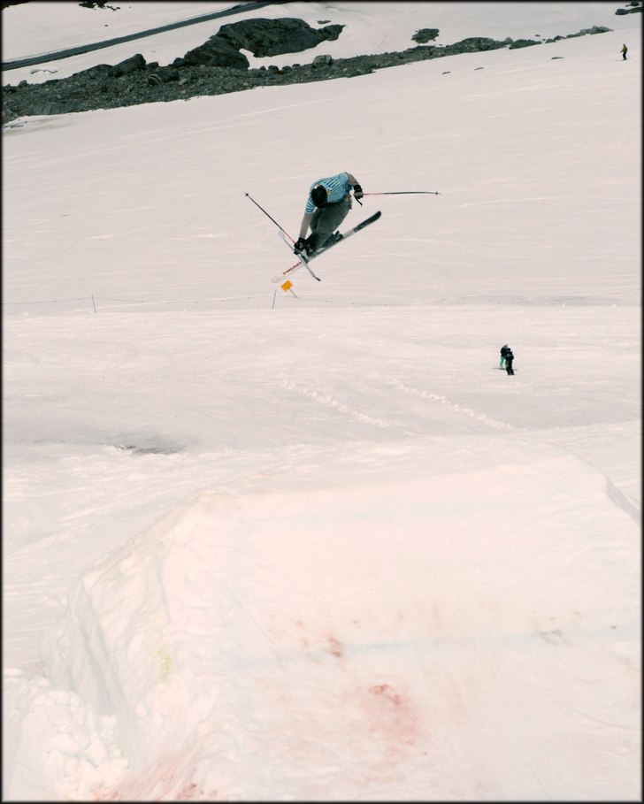 En 360 sista dagen i stryn när dom öppnade stora. Foto: Andreas Knoop. Åkare: Joakim Croy.