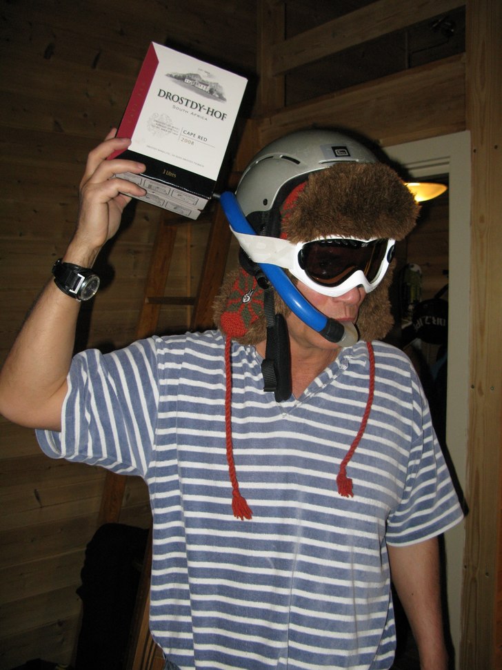 Snorkel afterski. Foto: Al-Hansson. Åkare: Bin Schneepulver.