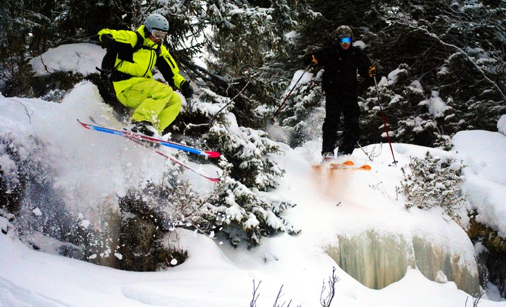 Säsongen 09/10. Foto: Calle Johansson. Åkare: Andreas Isaksson & Anton Lundmark.
