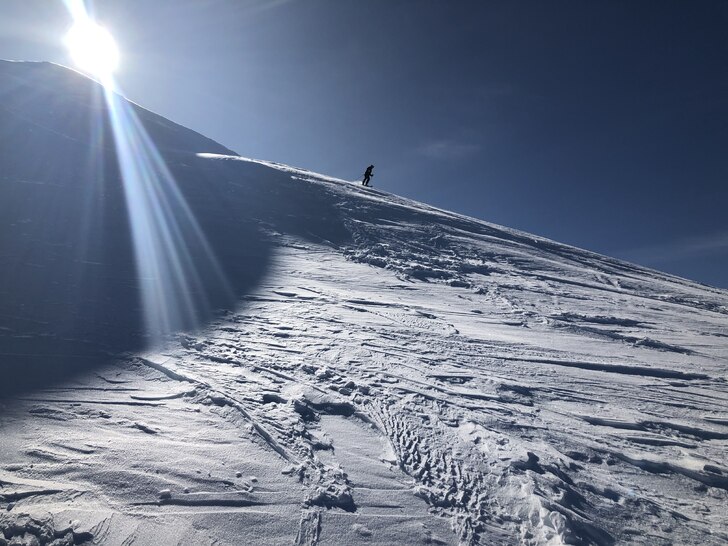Hemsedalsfjellet fra Totten.
