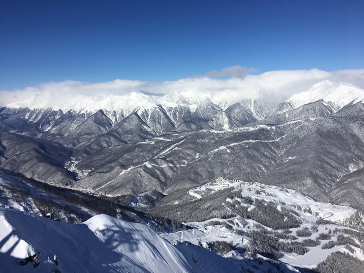 View from the top. Foto: Anders Brandt.