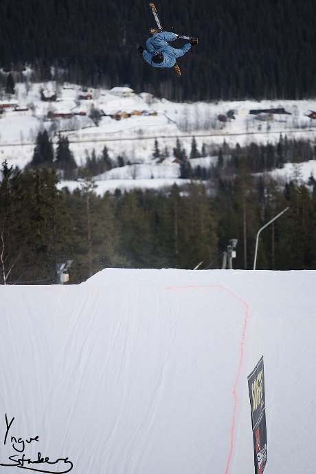 Sweet rumble 2008 i Trysil. Cork 9 tail. Foto: Yngve Staberg. Åkare: Ole Gillebo.