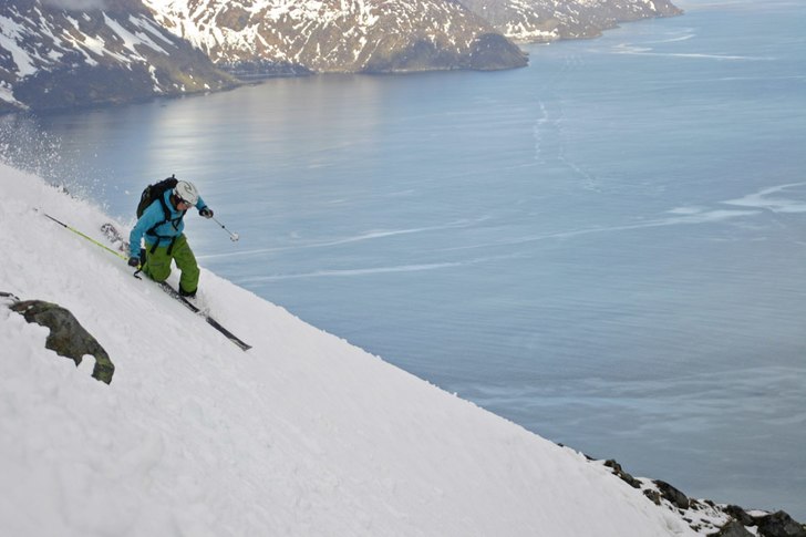 Vi var på tur med skiogskred klassen i nordnorge,. Foto: Christer Harnesk. Åkare: Anders Lauten.