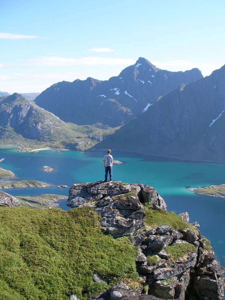 Topp nära Unstad surfing, grymt skönt väder. Foto: Linus Karlsson. Åkare: Gustaf Karlsson.