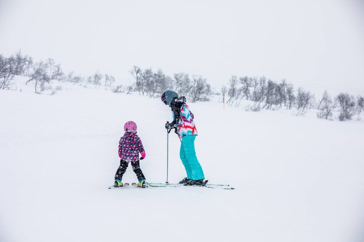 God morgen!
Hei alle! Det fortsetter å snø her h.
