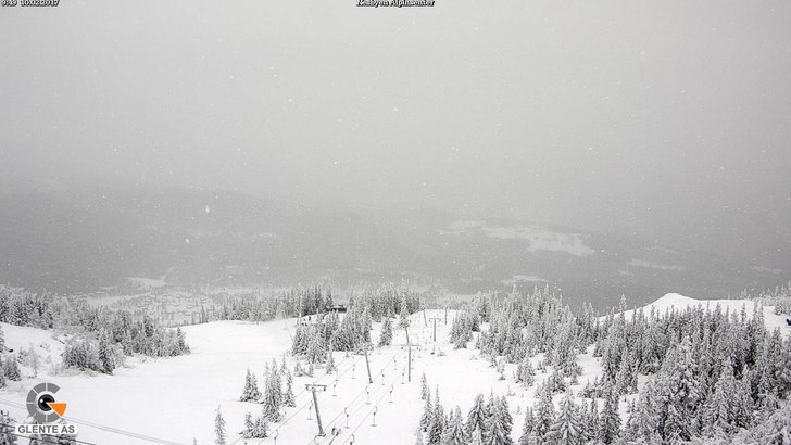 Det snør det snør
Flere små snøfall har den si.