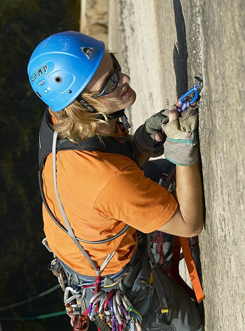 Artificiell klättring i Ulorna.. Foto: Markus S. Åkare: Daniel Carlsson.