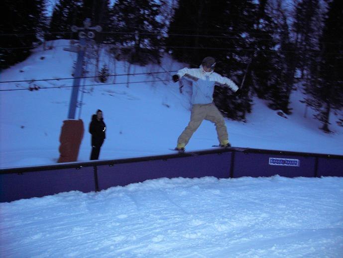 rail. Åkare: Kim Gustafsson.