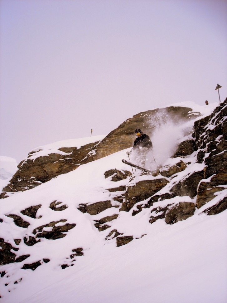 Bättre linjer kan man ju faktiskt hitta i Valdi... Foto: My Ernevi. Åkare: Johan Bondebjaer.
