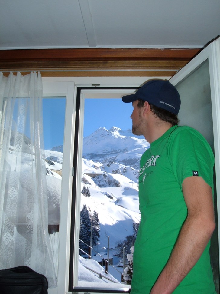 A room with a view.... Foto: Adam hedström. Åkare: christer Lindström.