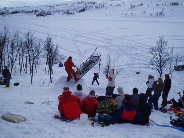 Vinnarhoppet Johan Kantermo Invitational -05. Åkare: Mush Dogska.