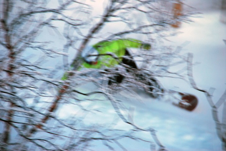 Vid BE.s löpa. Foto: Stefan Lindgren. Åkare: Daniel Zackrisson.