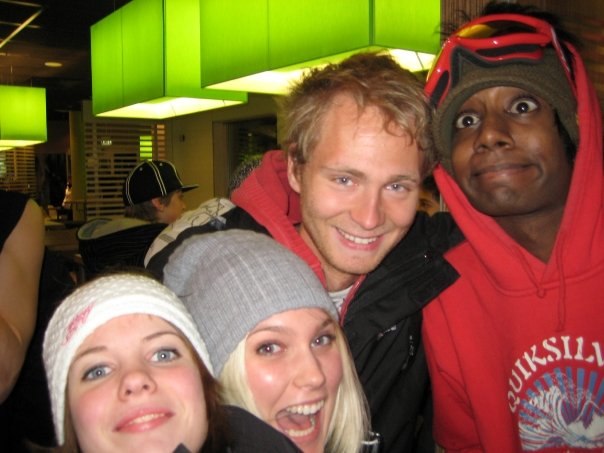 glada gänget som just käkat sig mätta :D. Foto: na.