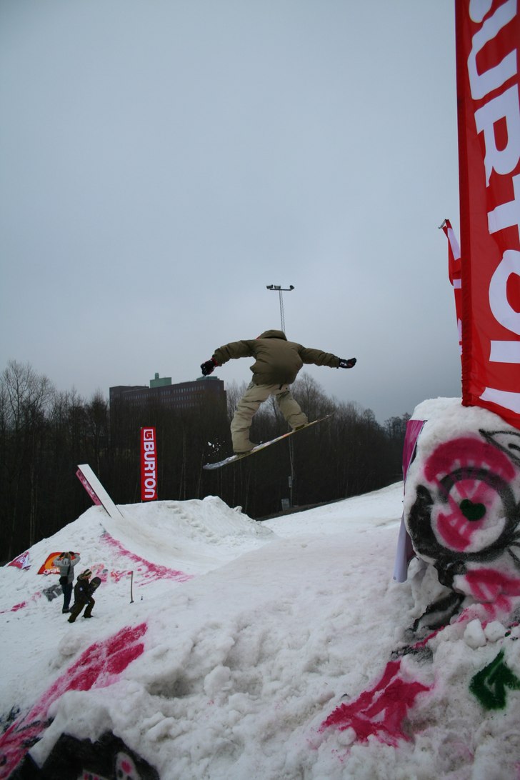 slasksession gap.. Foto: fredrik lundblad. Åkare: jag.