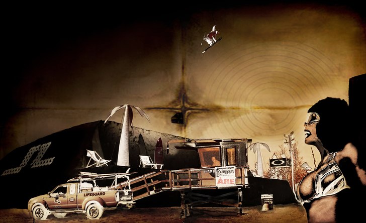 Bildbeskrivning:
Fyra foton som jag har tagit som. Foto: Kristoffer Andersson. Åkare: Jon Olsson.